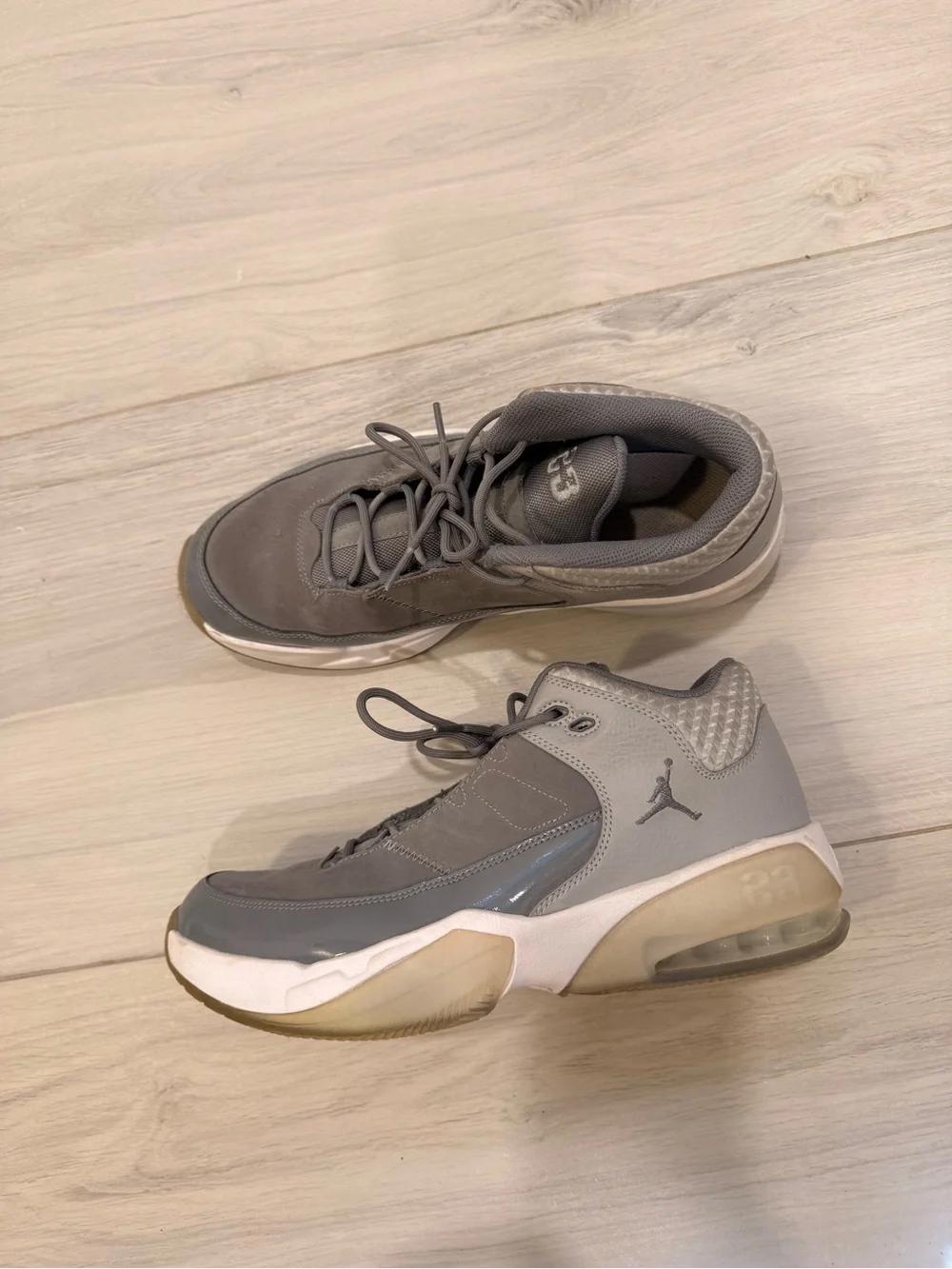 Jordan Max Aura 3 in Wolf Grey Athletic Shoes - Men’s 9.5